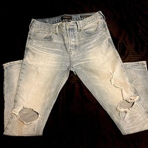 Pacsun stacked skinny jeans women 30x30 comfort stretch.